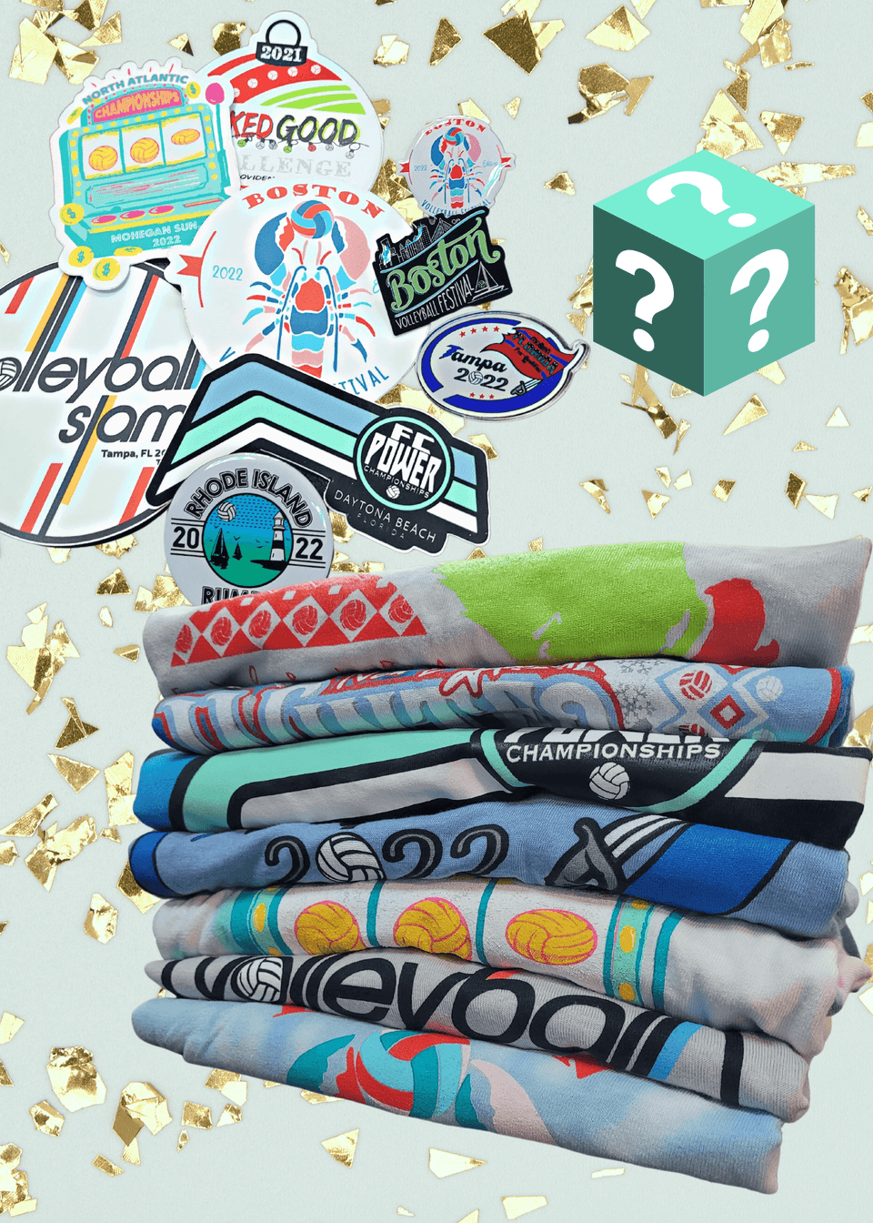 Mystery Grab Bag 1 Short Sleeve Tournament Shirt & More - VidaVibe